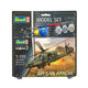 Revell model set - ah-64a apache 56dlg. - incl. basiskleuren verf
