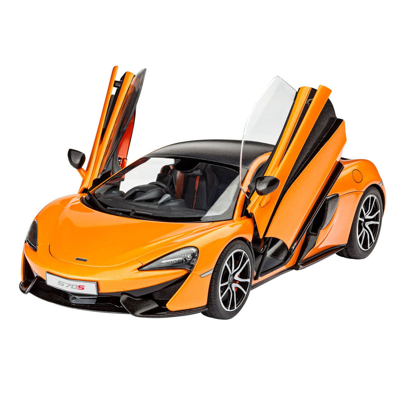 Afbeelding laden in galerijviewer, Revell modelbouwpakket auto - 07051 mclaren 570s - britse sportauto plastic - 1:24 - modelbouw
