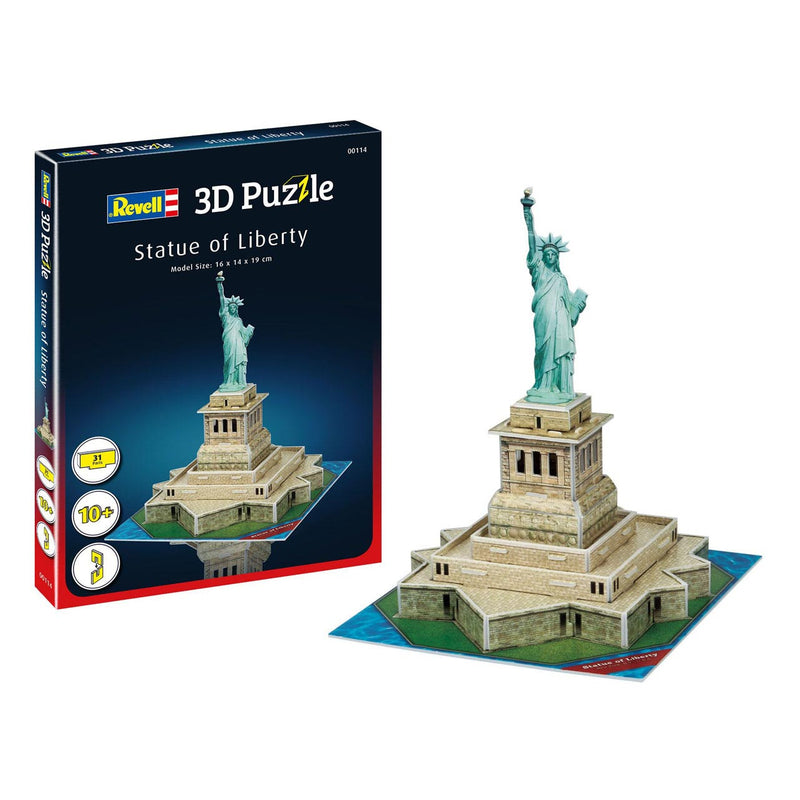 Afbeelding laden in galerijviewer, Revell 3d puzzel bouwpakket - statue of liberty 31st.
