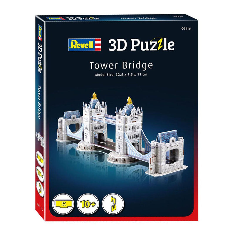 Afbeelding laden in galerijviewer, Revell 3d puzzel bouwpakket - tower bridge 32st.
