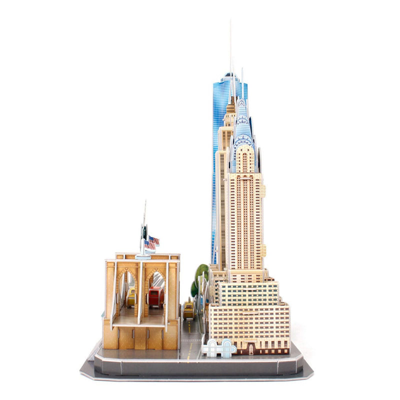 Afbeelding laden in galerijviewer, Revell 3d puzzel bouwpakket - new york skyline 123st.
