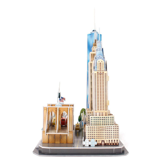 Revell 3d puzzel bouwpakket - new york skyline 123st.