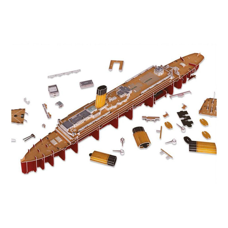 Afbeelding laden in galerijviewer, Revell 3d puzzel bouwpakket - rms titanic led edition 266st.

