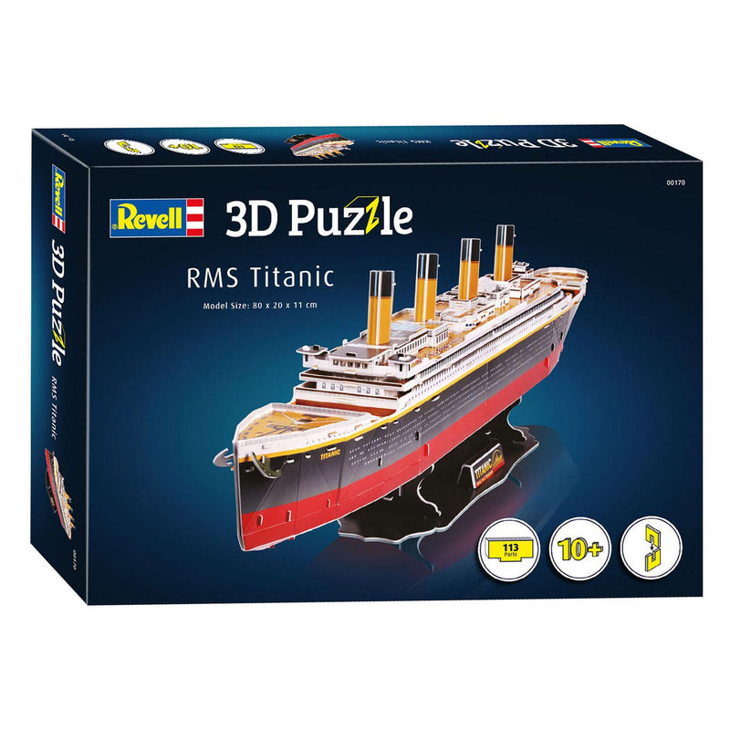 Afbeelding laden in galerijviewer, Revell 3d puzzel bouwpakket - rms titanic 113st.
