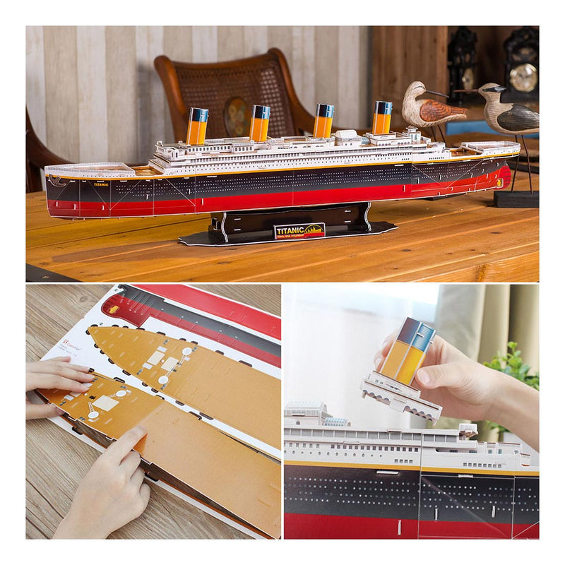 Afbeelding laden in galerijviewer, Revell 3d puzzel bouwpakket - rms titanic 113st.
