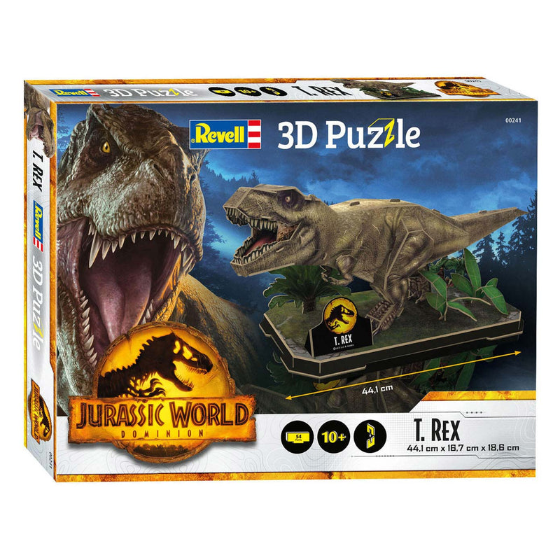 Afbeelding laden in galerijviewer, Revell 3d puzzel bouwpakket - jurassic world dominion t-rex
