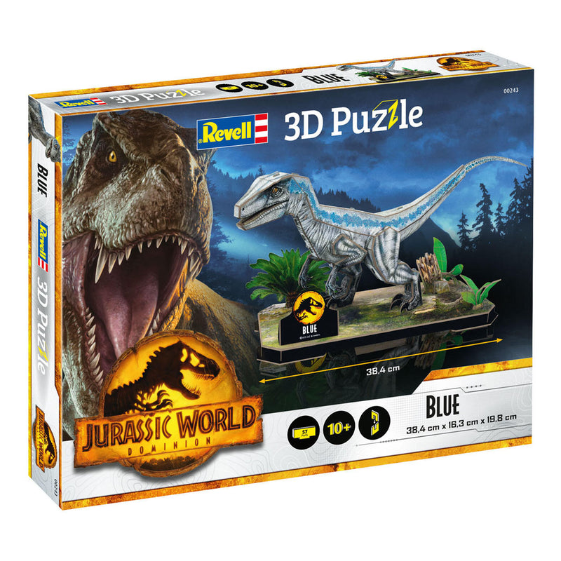 Afbeelding laden in galerijviewer, Revell 3D Puzzel Bouwpakket - Jurassic World Dominion Blue

