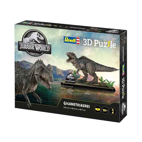 Afbeelding laden in galerijviewer, Revell 3d puzzel bouwpakket jurassic world - giganotosaurus - 60dlg.
