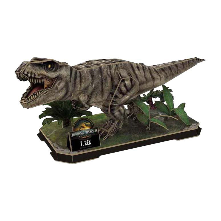 Afbeelding laden in galerijviewer, Revell 3d puzzel bouwpakket jurassic world - t. rex - 45dlg.
