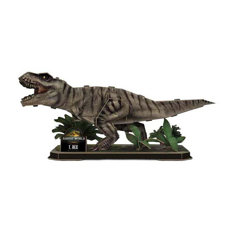 Afbeelding laden in galerijviewer, Revell 3d puzzel bouwpakket jurassic world - t. rex - 45dlg.
