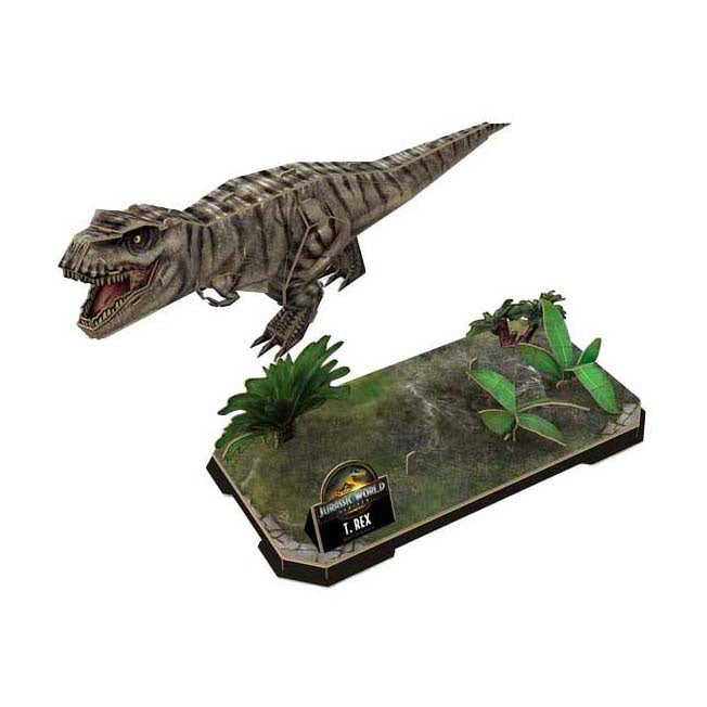 Afbeelding laden in galerijviewer, Revell 3d puzzel bouwpakket jurassic world - t. rex - 45dlg.
