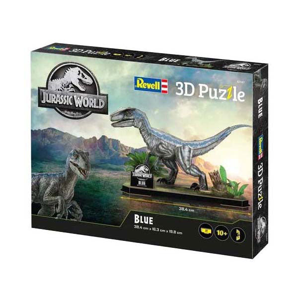 Afbeelding laden in galerijviewer, Revell 3d puzzel bouwpakket jurassic world - velociraptor - 57dlg.
