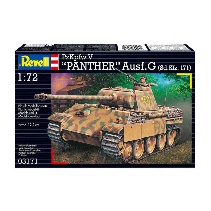 Afbeelding laden in galerijviewer, Revell modelbouwpakket - panther ausf.g 1:72 - 124dlg.
