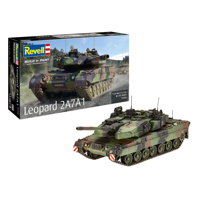Afbeelding laden in galerijviewer, Revell modelbouwpakket - leopard 2a7a1 1:35 - 250dlg.

