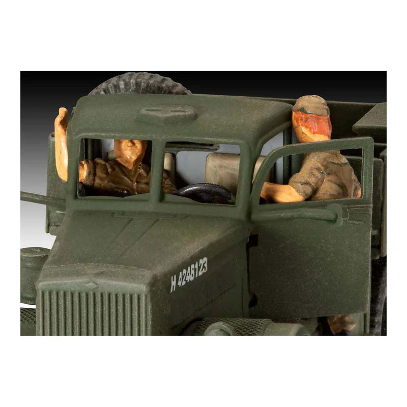Afbeelding laden in galerijviewer, Revell modelbouwpakket - m19 tank transporter 1:76 - 140dlg.
