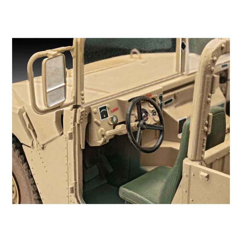 Afbeelding laden in galerijviewer, Revell modelbouwpakket - hmmwv m109 7a2 1:35 - 156dlg.
