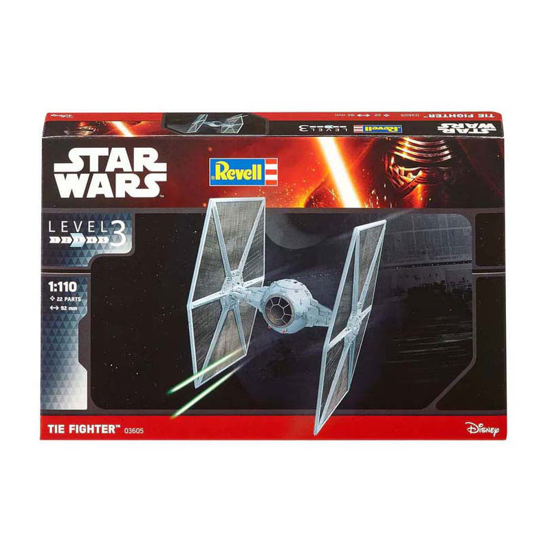 Afbeelding laden in galerijviewer, Revell modelbouwpakket - ruimtevaart - star wars tie fighter 1:110 - 22dlg.
