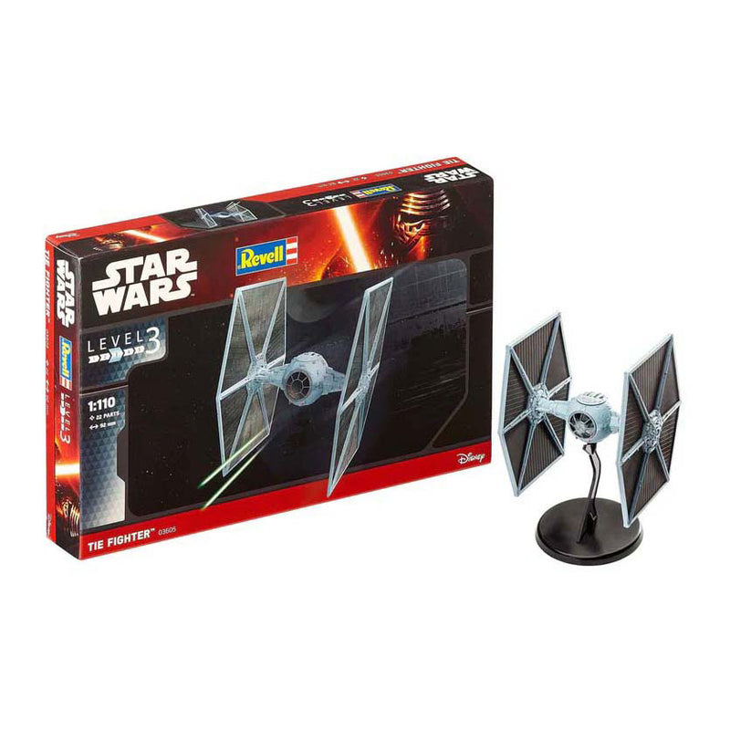 Afbeelding laden in galerijviewer, Revell modelbouwpakket - ruimtevaart - star wars tie fighter 1:110 - 22dlg.

