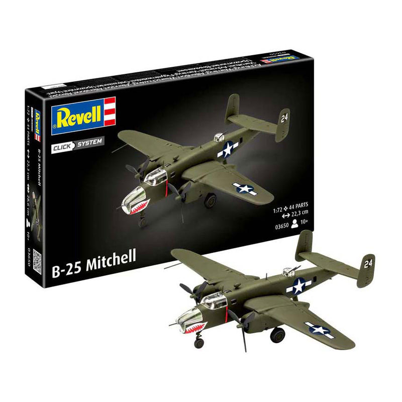Afbeelding laden in galerijviewer, Revell modelbouwpakket - b-25 mitchell - 44dlg.
