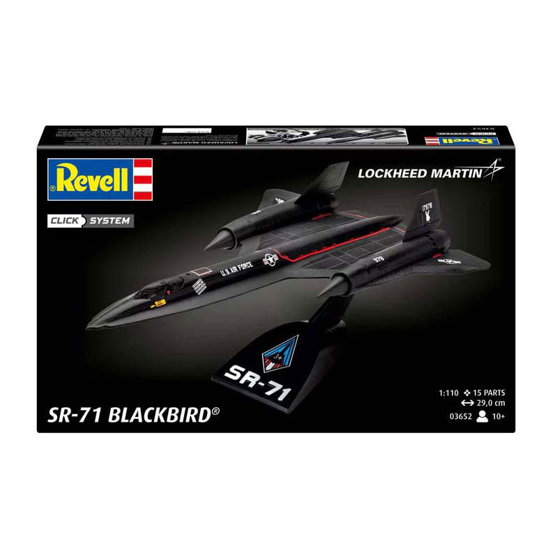 Afbeelding laden in galerijviewer, Revell modelbouwpakket - lockheed sr-71 blackbird - 15dlg.
