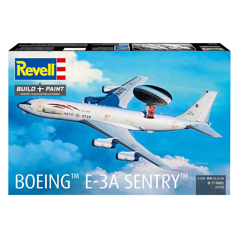 Afbeelding laden in galerijviewer, Revell modelbouwpakket - boeing e-3a sentry
