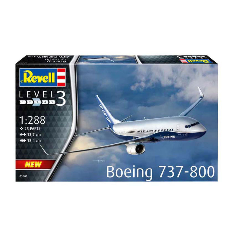 Afbeelding laden in galerijviewer, Revell modelbouwpakket - boeing 737-800 1:288 - 25dlg.
