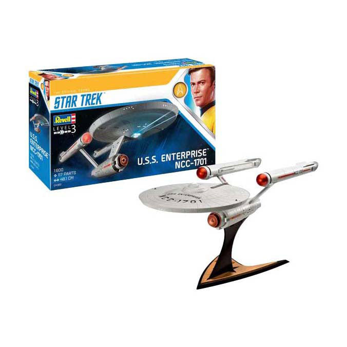 Afbeelding laden in galerijviewer, Revell modelbouwpakket - u.s.s. enterprise ncc-1701 1:600 - 117dlg.
