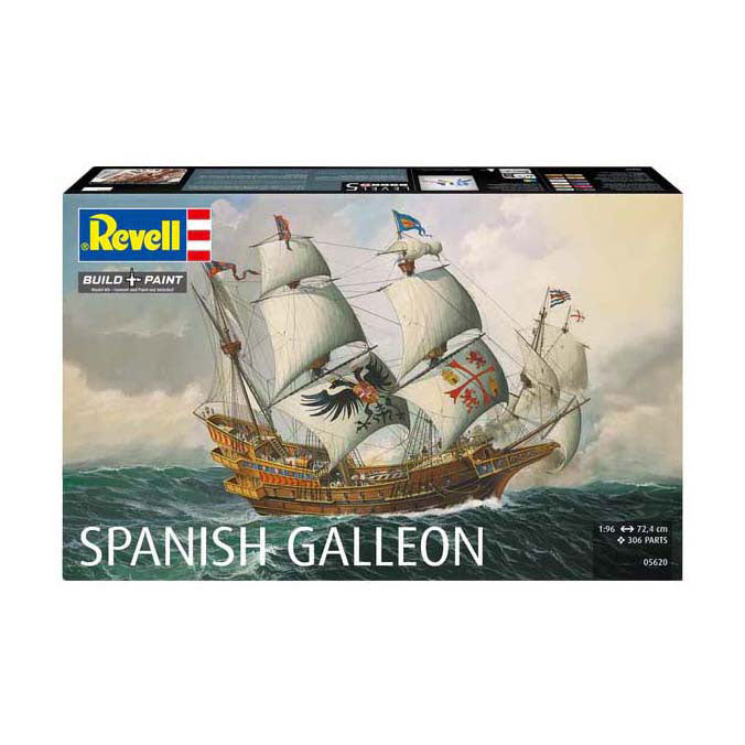 Afbeelding laden in galerijviewer, Revell modelbouwpakket - spanish galleon 1:96 - 306dlg.
