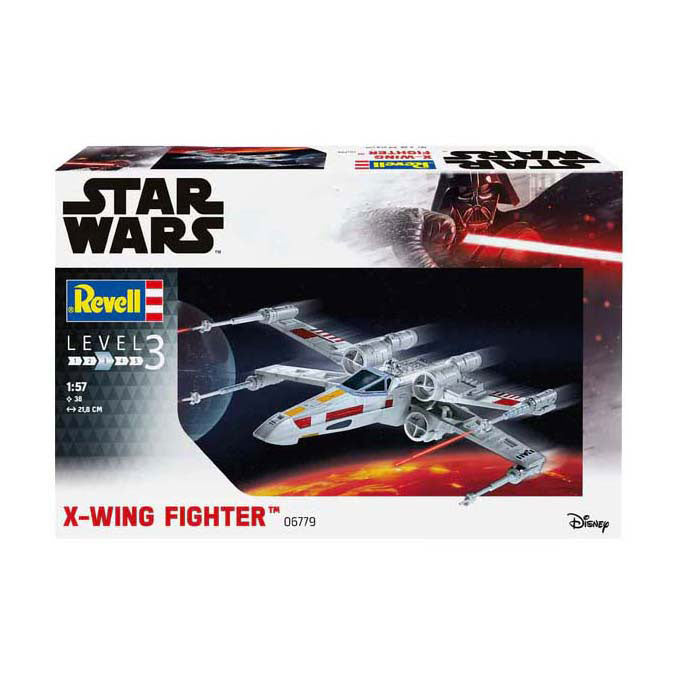 Afbeelding laden in galerijviewer, Revell modelbouwpakket star wars - x-wing fighter 1:57 - 38dlg.
