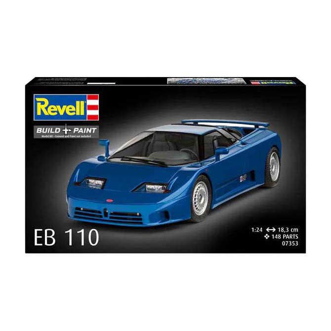 Afbeelding laden in galerijviewer, Revell modelbouwpakket - bugatti eb110 1:24 - 148dlg.
