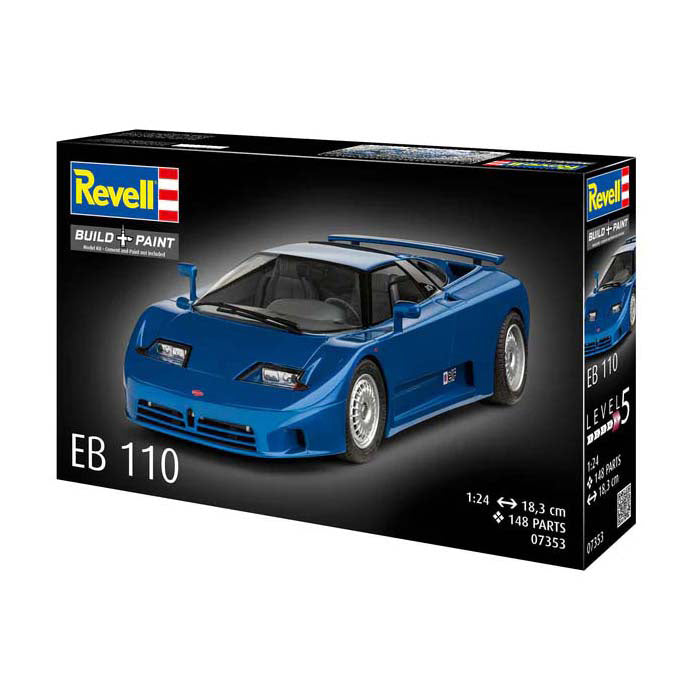 Afbeelding laden in galerijviewer, Revell modelbouwpakket - bugatti eb110 1:24 - 148dlg.
