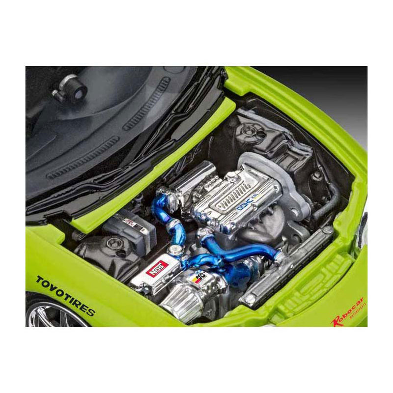 Afbeelding laden in galerijviewer, Revell modelbouwpakket fast furious - brian's 1995 mitsubishi eclipse 1:25 - 75dlg.
