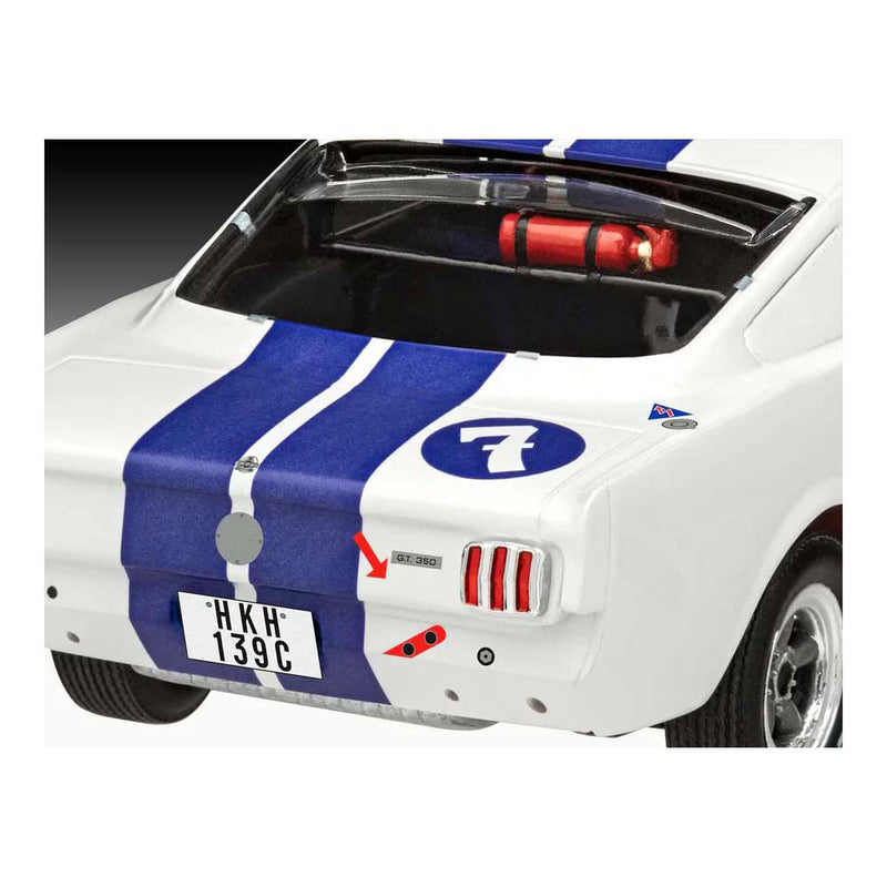 Afbeelding laden in galerijviewer, Revell modelbouwpakket - 1966 shelby gt 350 r stirling moss 1:24 - 81dlg.
