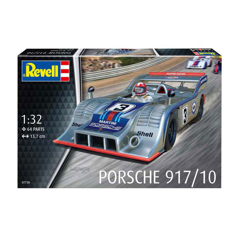 Afbeelding laden in galerijviewer, Revell modelbouwpakket auto - 07738 porsche 917 10 - duitse rauto plastic - 1:32 - modelbouw
