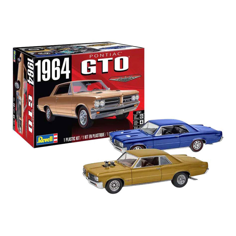 Afbeelding laden in galerijviewer, Revell modelbouwpakket - '64 gto 1:24
