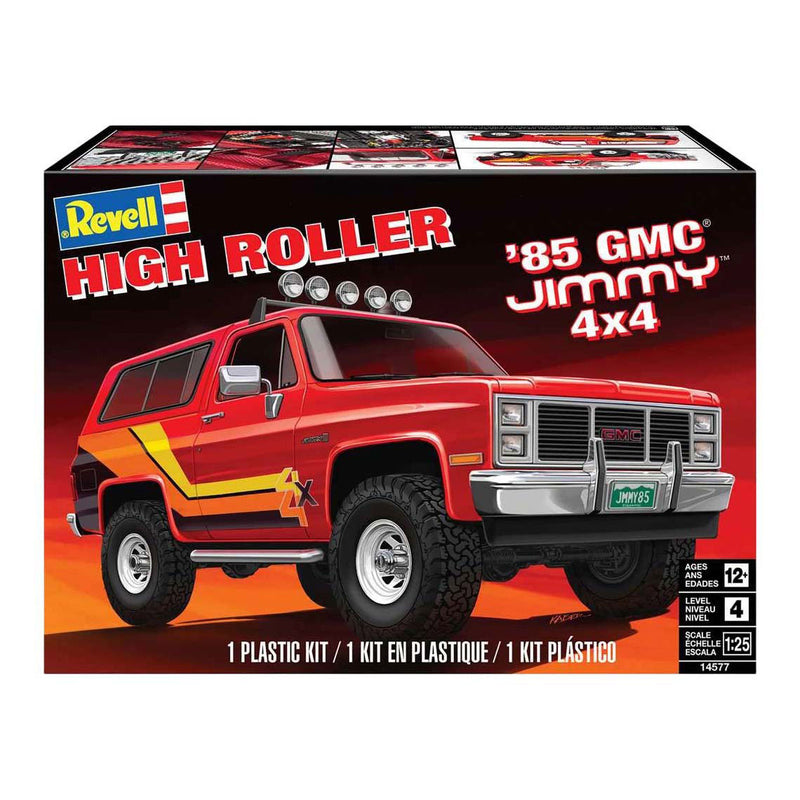Afbeelding laden in galerijviewer, Revell modelbouwpakket - '85 gmc jimmy high roller 1:25
