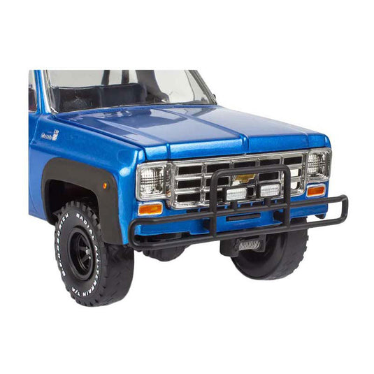 Revell modelbouwpakket - '78 chevy 4x4 pickup with go-kart 1:25