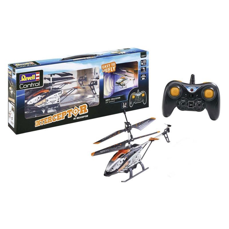 Afbeelding laden in galerijviewer, Revell rc anti collision helicopter interceptor
