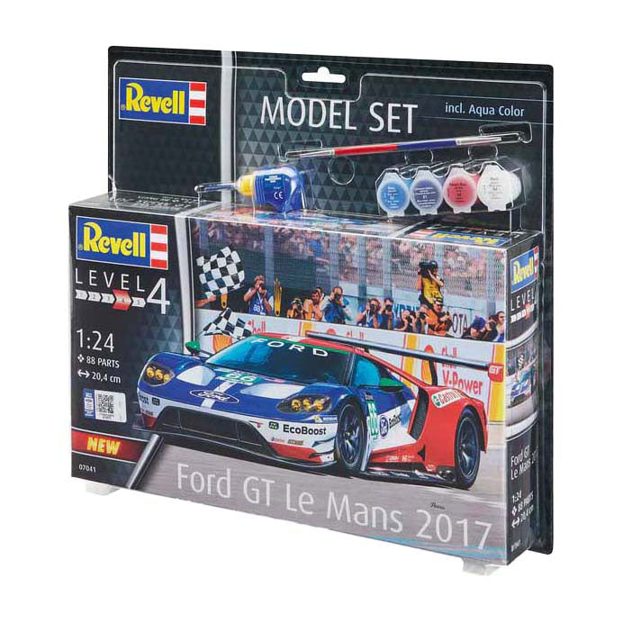 Afbeelding laden in galerijviewer, Revell modelbouwpakket - ford gt le mans 1:24 - 88dlg. - incl. basiskleuren verf
