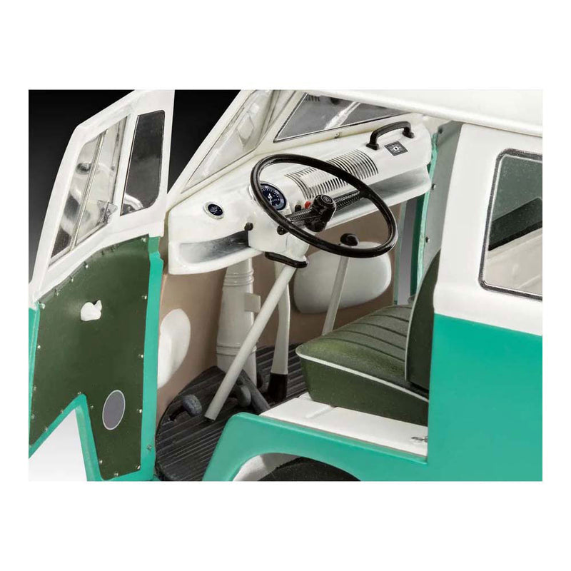 Afbeelding laden in galerijviewer, Revell modelbouwpakket - vw t1 bus 1:24 - 146dlg. - incl. basiskleuren verf
