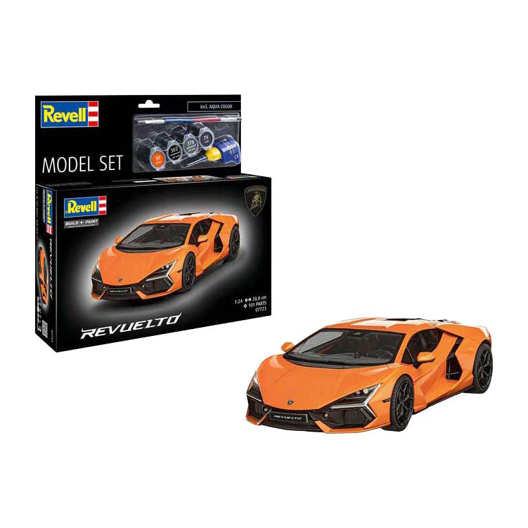 Afbeelding laden in galerijviewer, Revell modelbouwpakket - lamborghini revuelto 1:24 - 105dlg.
