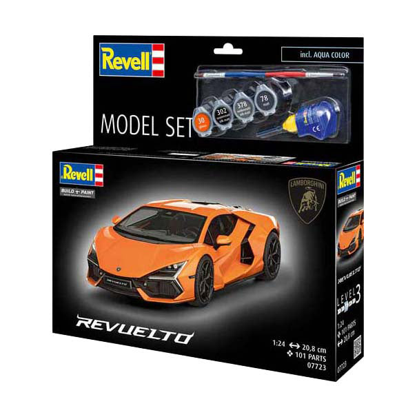 Afbeelding laden in galerijviewer, Revell modelbouwpakket - lamborghini revuelto 1:24 - 105dlg.
