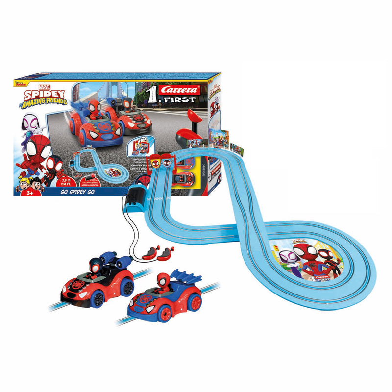 Afbeelding laden in galerijviewer, Carrera first racebaan - marvel spidey
