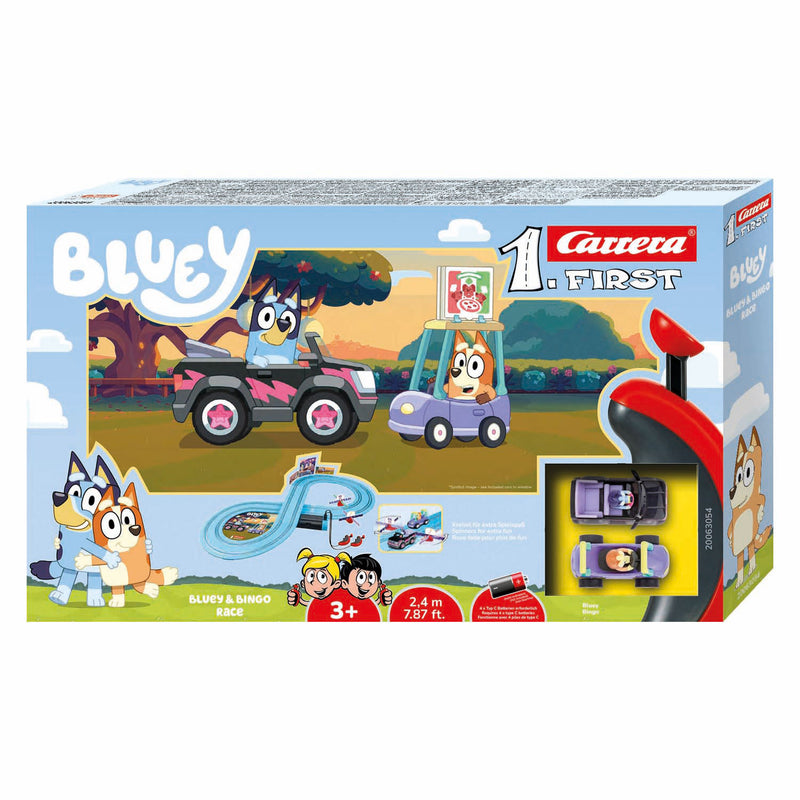 Afbeelding laden in galerijviewer, Carrera first racebaan - bluey bingo race 2,4m
