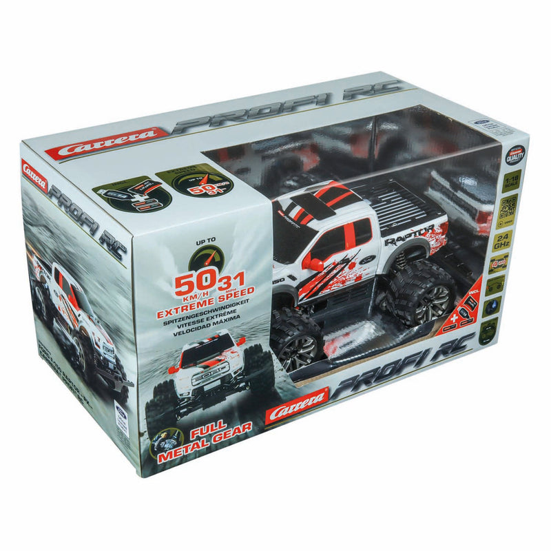 Afbeelding laden in galerijviewer, Carrera rc 2,4ghz ford f-150 raptor -px- - 50 km u
