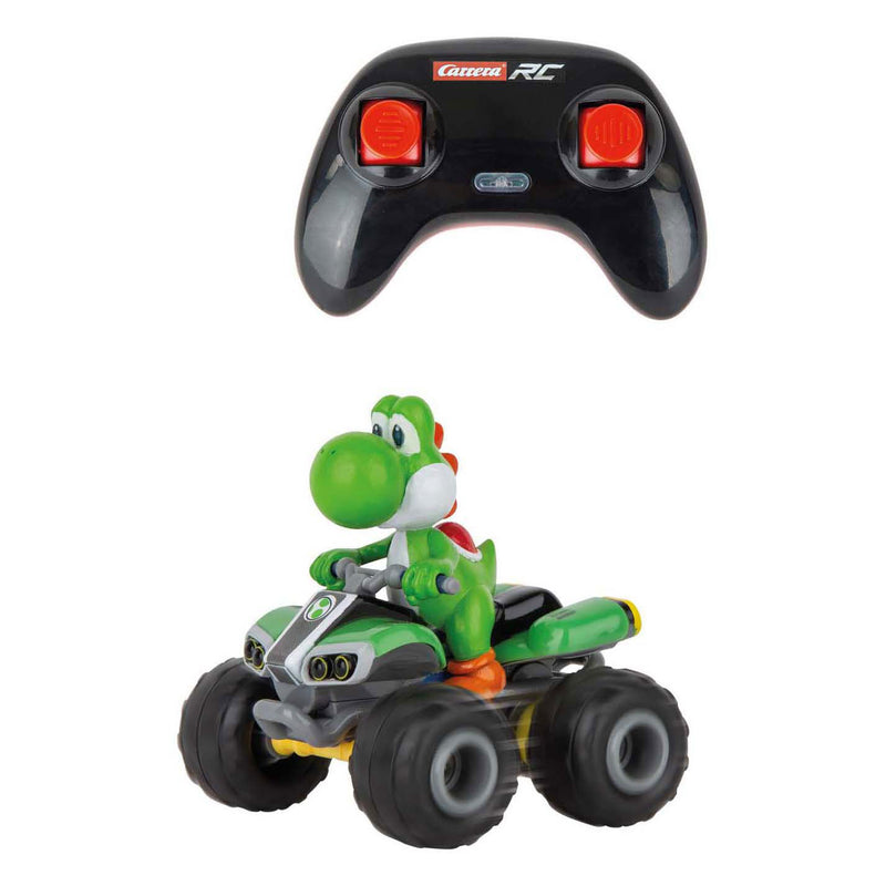 Afbeelding laden in galerijviewer, Carrera rc 2,4ghz mario kart yoshi - mini quad 1:40
