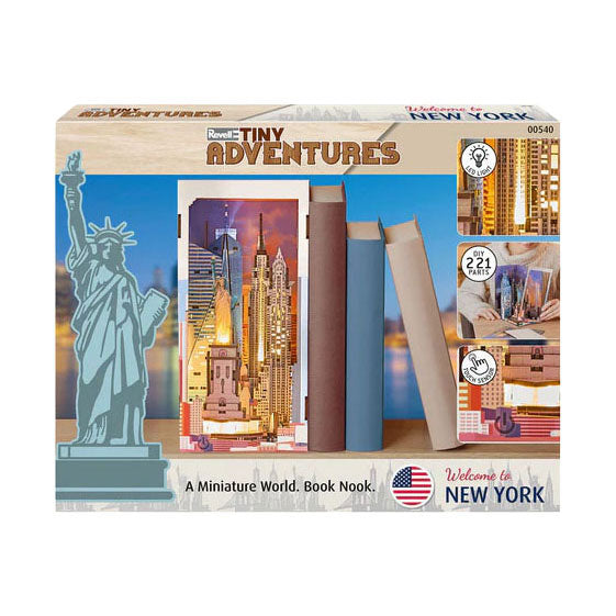 Afbeelding laden in galerijviewer, Revell tiny adventures book nook new york - 221dlg.
