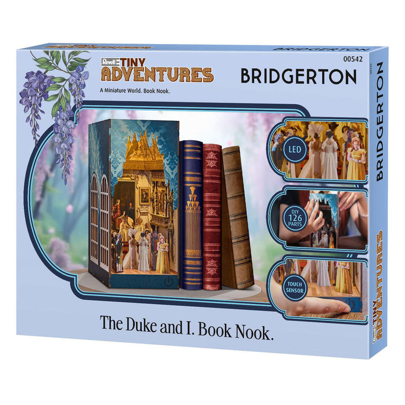 Afbeelding laden in galerijviewer, Revell tiny adventures book nook bridgerton the duke and i - 136dlg.
