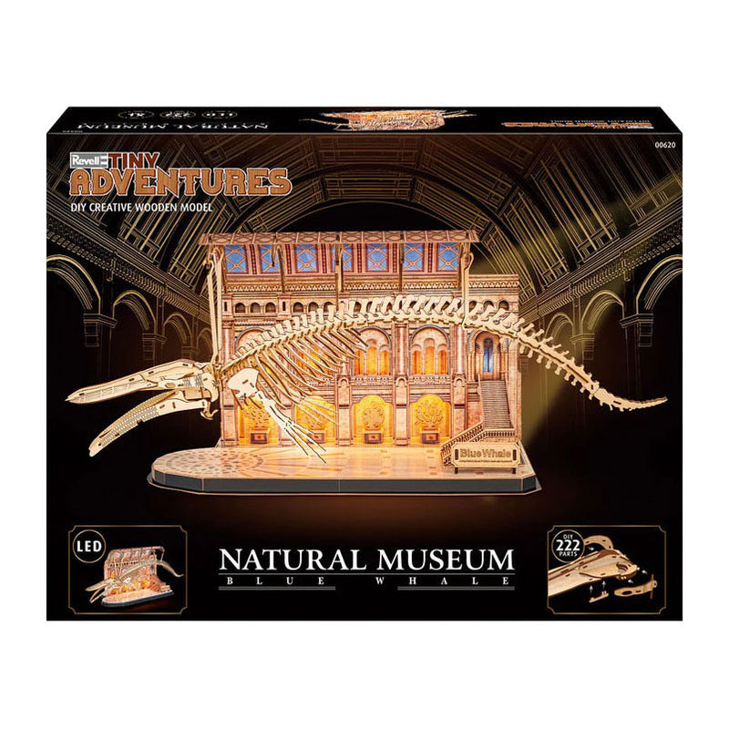Afbeelding laden in galerijviewer, Revell tiny adventures natural museum blue whale - 222dlg.
