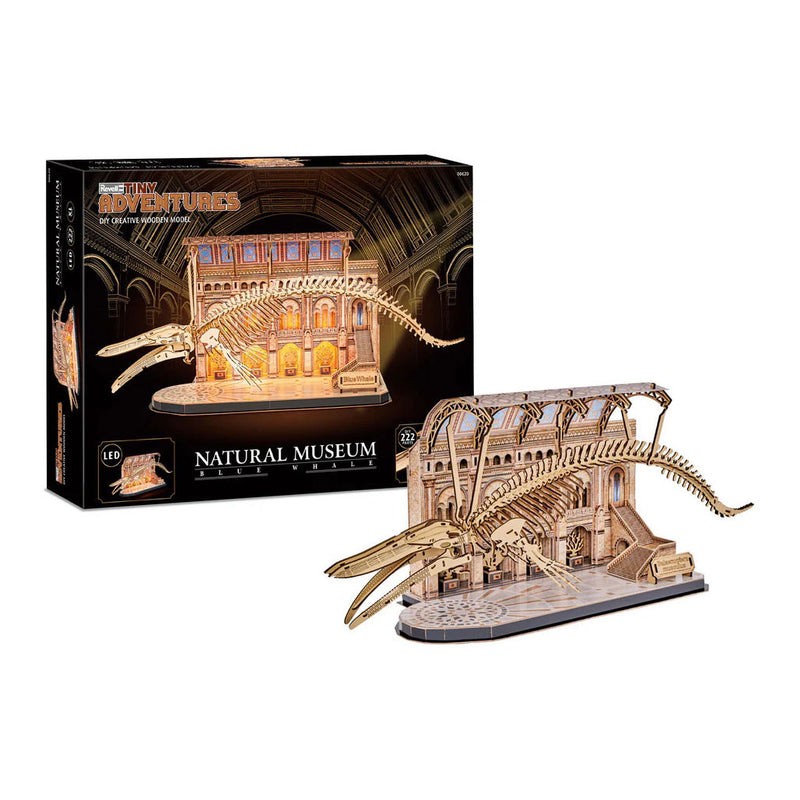 Afbeelding laden in galerijviewer, Revell tiny adventures natural museum blue whale - 222dlg.
